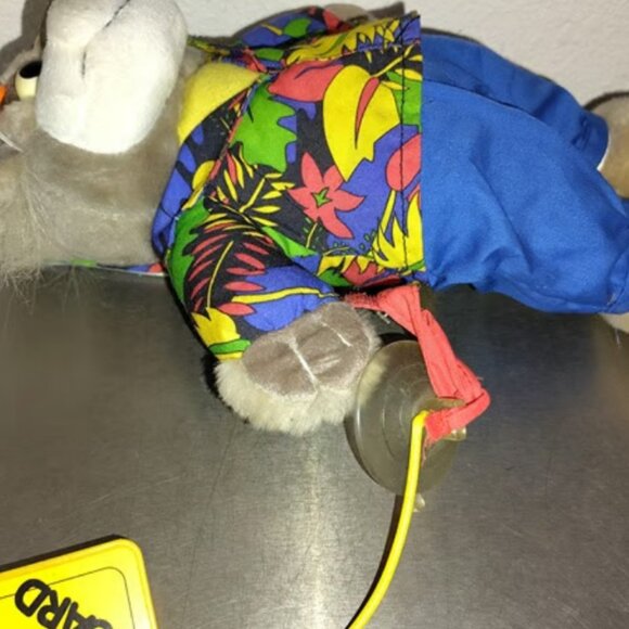 BUBBA ON BOARD Window Auto Hanger MATTEL VINTAGE 1998 Talking Bear 13 inch Plush - Picture 6 of 9